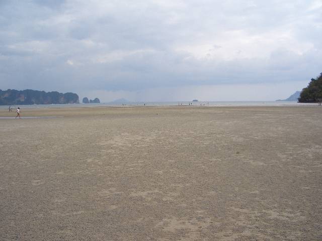 CIMG3125 Bei Ebbe war auf unserem Strand wirklich Ebbe.