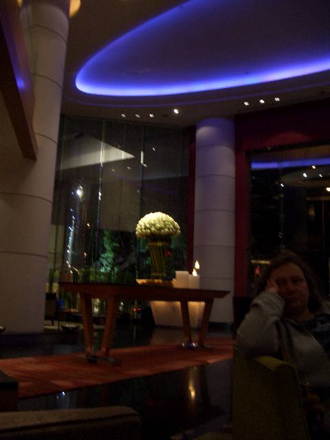 CIMG3558 In unserer Hotel-Lobby warteten wir auf unser Taxi zum Flughafen. Ist wieder mal viel zu schnell vergangen!